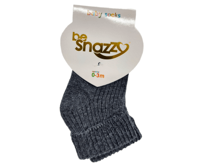 Kojinės su nespaudžiančia juostele kūdikiams be Snazzy Baby Socks SK-18