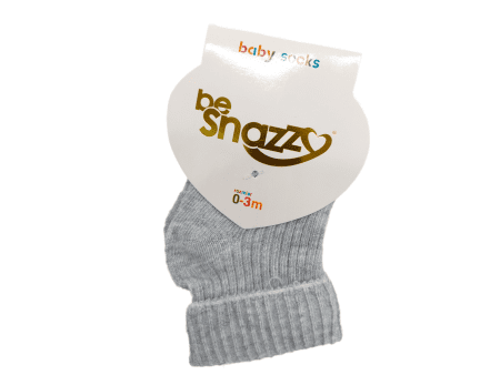 Kojinės su nespaudžiančia juostele kūdikiams be Snazzy Baby Socks SK-18