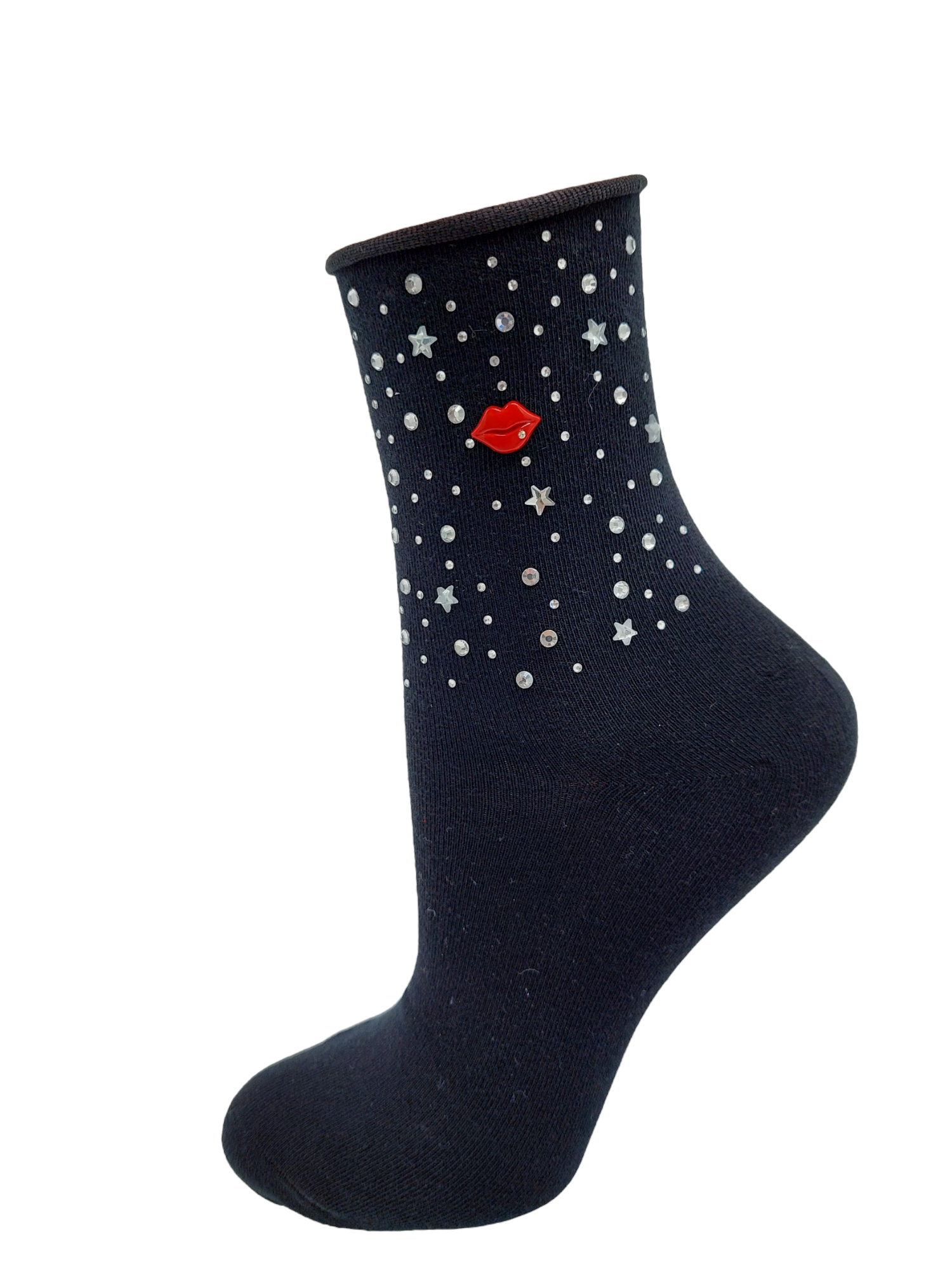 Kojinės moterims su papuošimais be Snazzy