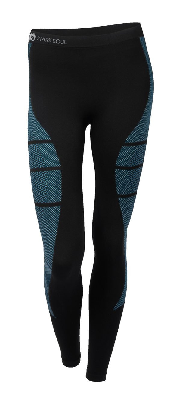 Skiunterwaesche-hose-schwarz-tuerkis-stark-soul-5091_Damen-Ski_blau-Hose